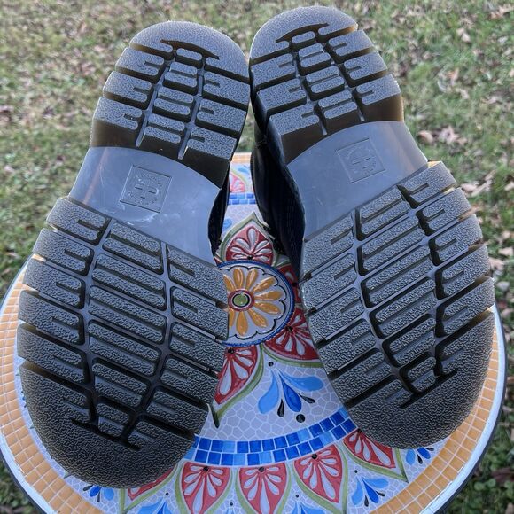 Dr. Doc Martens Woodard Grizzly Womens Size 5 Black Leather Lace Up Boots NEW - Picture 8 of 9